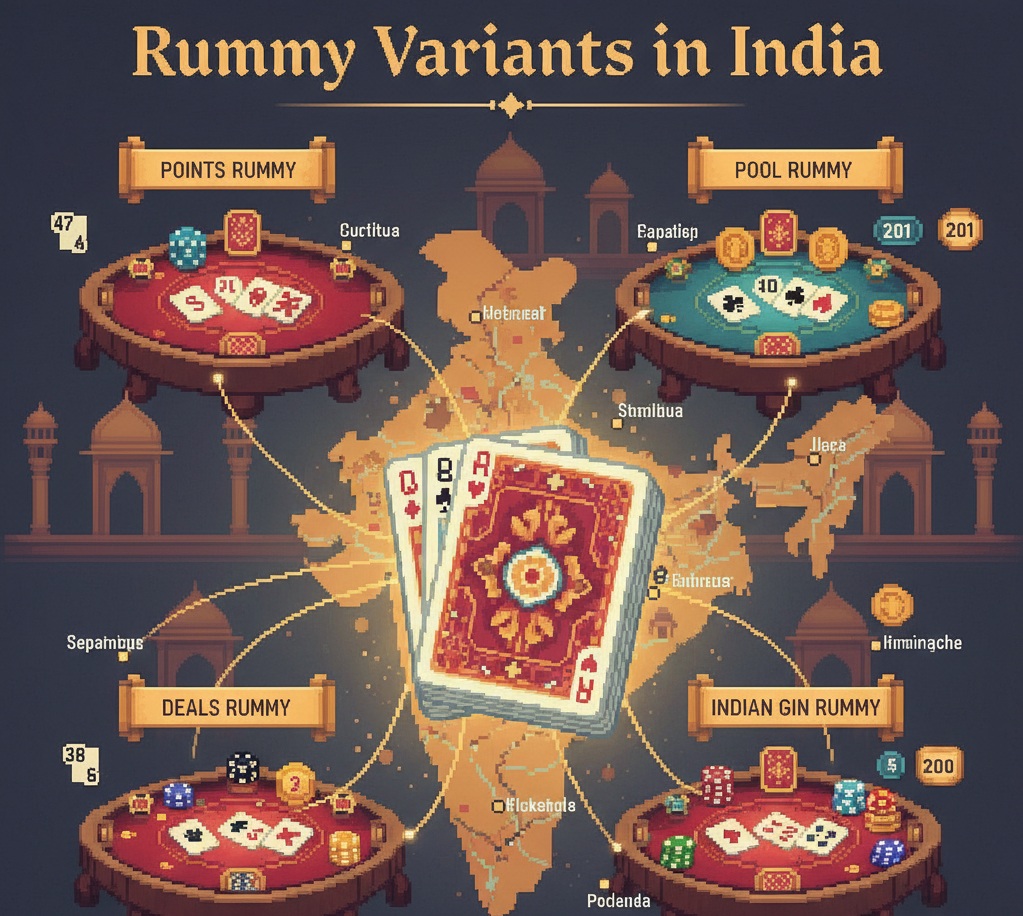 Rummy Variants in India